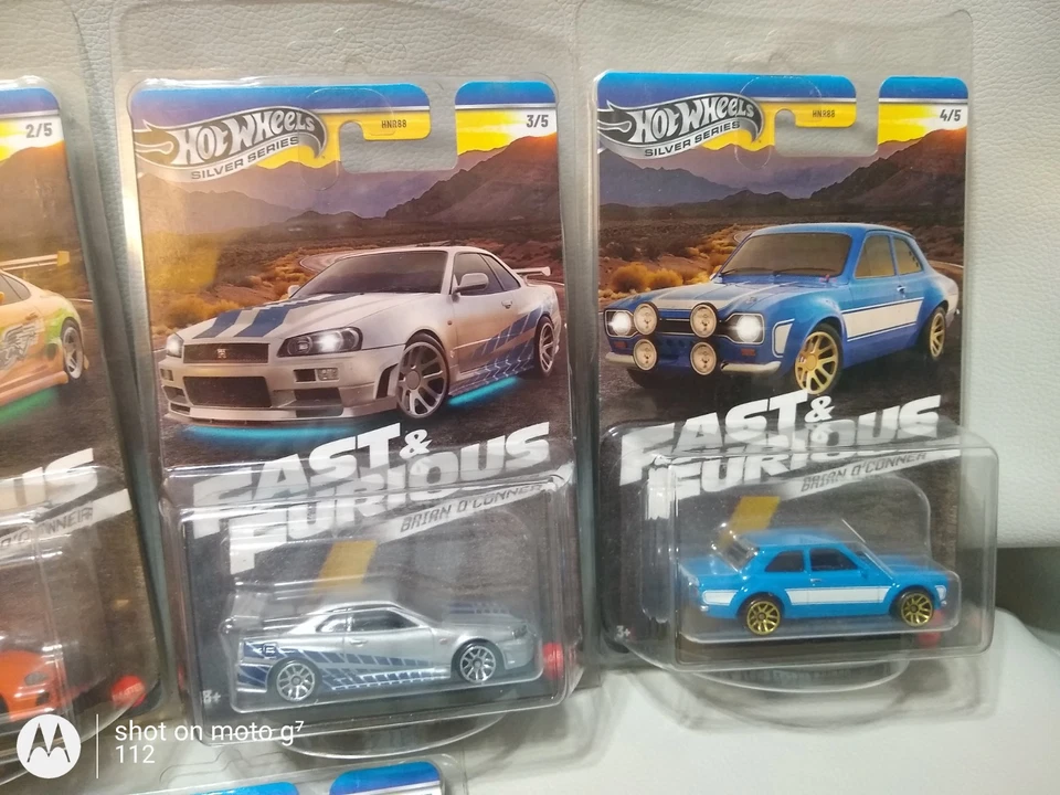 Hot Wheels Fast & Furious Brian O'Conner Set Skyline Supra Eclipse Protector Pac - Image 3 of 4