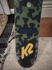 K2 Poacher JR 119 CM Skis With All Terrain Twin Rocker Style Brand New