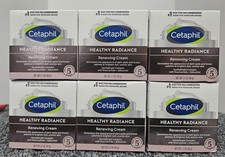 6 X Cetaphil Healthy Radiance RENEWING CREAM 1.7oz/48g Brand NEW - SIX BOXES