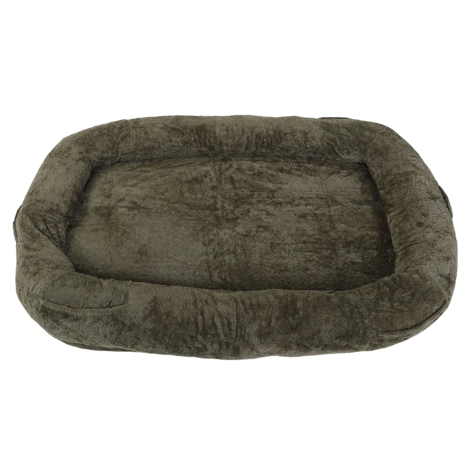 Dog Bed Washable Sofa Dog Pet Bolsters Removable Cushion Non Slip Soft Blanket - Image 3 of 4