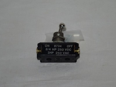 UND.LAB.INC 8734 Wippschalter ON/OFF 3/4 HP 250VDC 1HP 250 VAC