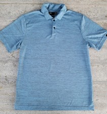 Oakley Hydrolix Polo Shirt Men s Medium Blue Regular Fit