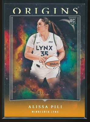 Alissa Pili 2024 Panini Origins WNBA Gold /10 #91 Rookie RC