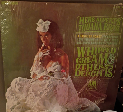 Herb Alpert's Tijuana Brass Whipped Cream & Other Delights Vinyl LP A&M LP110