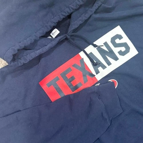 NFL Houston Texans Blue Hoodie Size 2XL - product listing photo