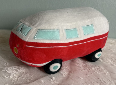RMS International Plush Groovy Bunch Van Love Bug  10'' x 6'' x 5'' Soft Fluffy
