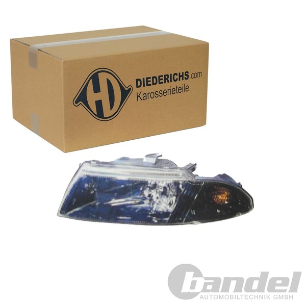 Diederichs Halogen Scheinwerfer Schwarz Links FüR Mitsubishi Carisma | 5860183-image