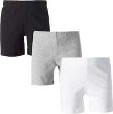 Toddlers  Girls Bike Shorts Cotton  Spandex   Biker Shorts for under Dresses,