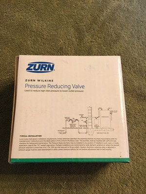#ad Zurn Wilkins 3 4” 34 NR3XLR NR3XL Water Pressure Reducing Valve Single Union $94.99