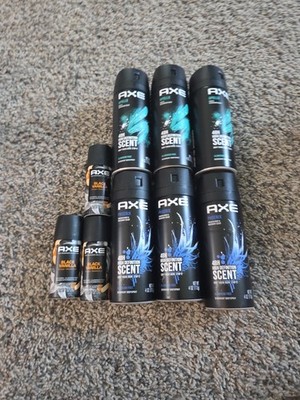 Axe Hyper Fresh Apollo And Phoenix Deodorant Dry Spray 48H 4 oz each Lot