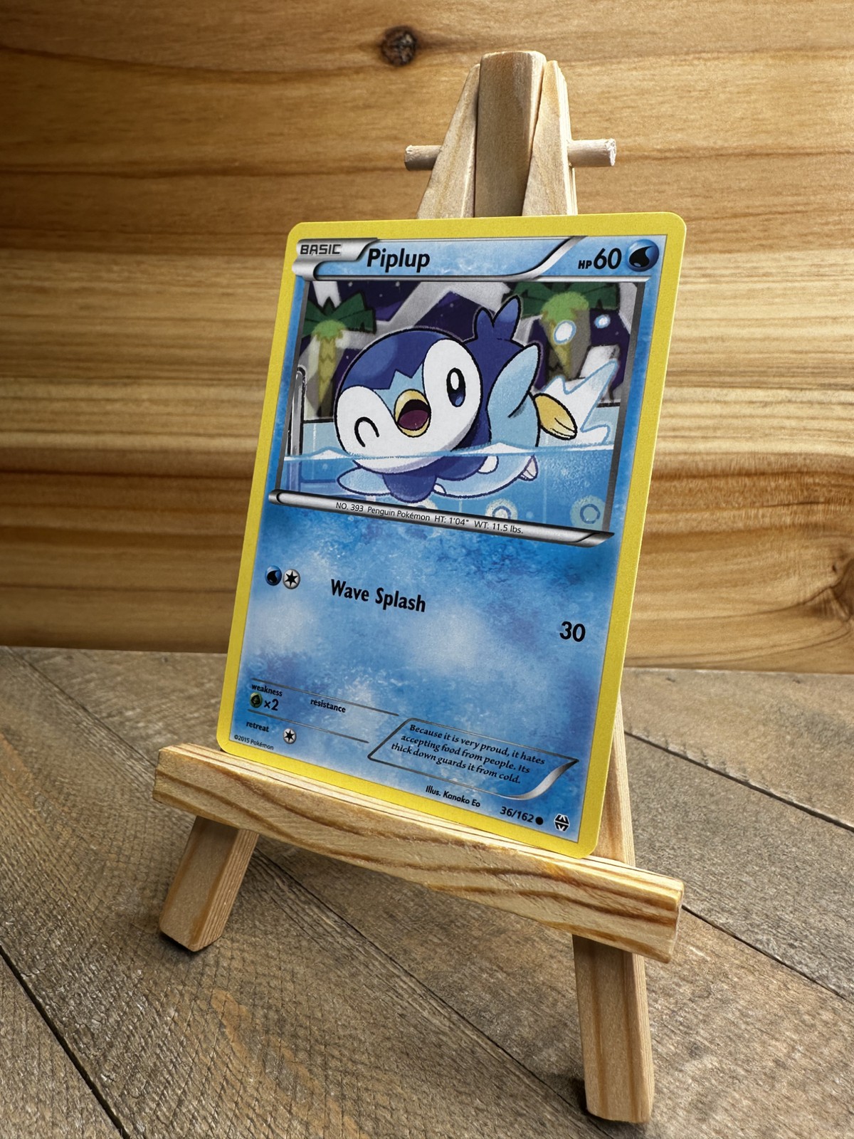 Pokemon XY - BREAKthrough Common Piplup #36/162 NM