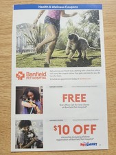 Banfield Pet Hospital Coupons $10 Off Microchip + First Office Visit Expire 4/27