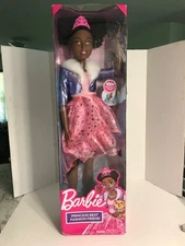 2020' Mattel Barbie Princess Best Fashion Friend 28" Tall Damage Box Pink Tiara