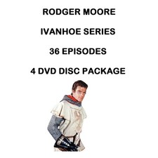 Ivanhoe Series 36 Episode 4 Discs Public Domain DVD Classic TV Black/White