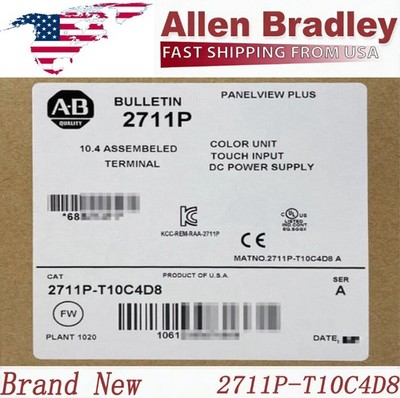 1PC New Sealed NEW PLC 2711P-T10C4D8 PanelView Plus Terminal