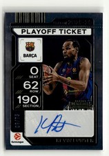 Kevin Punter 2025-26 Contenders EuroLeague Playoff Ticket Auto 08/75 [wyf10