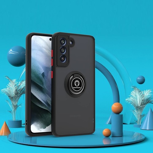 Funda híbrida mate con cubierta de soporte magnético para Boost Mobile Celero 5G (2023) - Imagen 9 de 45