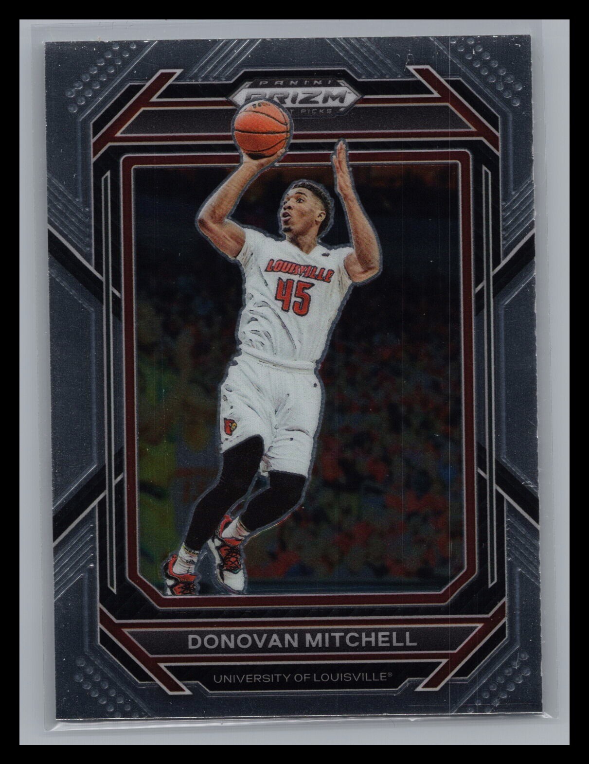 2023 Panini Prizm Draft Picks #66 Donovan Mitchell Base Set Card LOUISVILLE