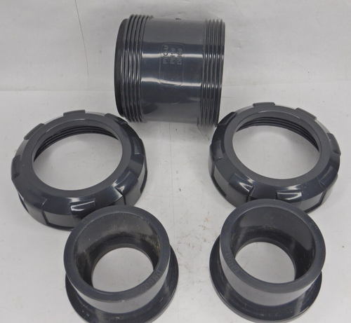 PVC True Union Check Valve 2’’ Slip Swing Full Port Utility Check Valve Sch80 - Picture 6 of 7