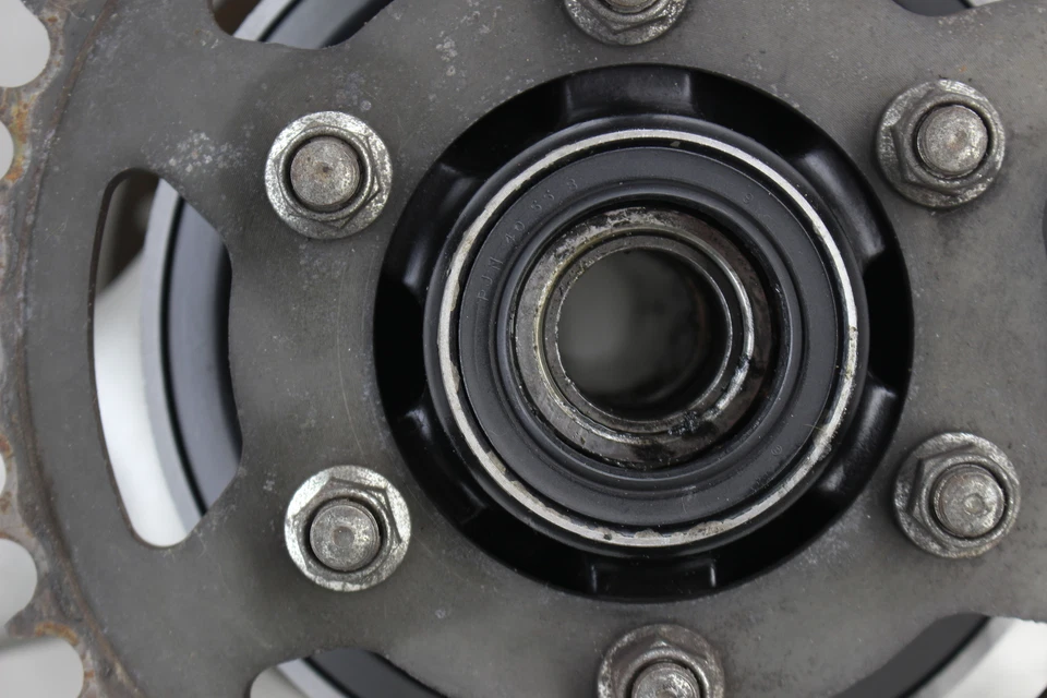 Llanta trasera Kawasaki Zzr600 2008 cubo recto disco de freno 41073-1688-v5 Foto 3 de 4