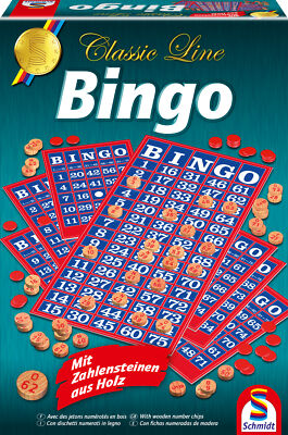 Spiel Bingo mit gr. Spielfiguren