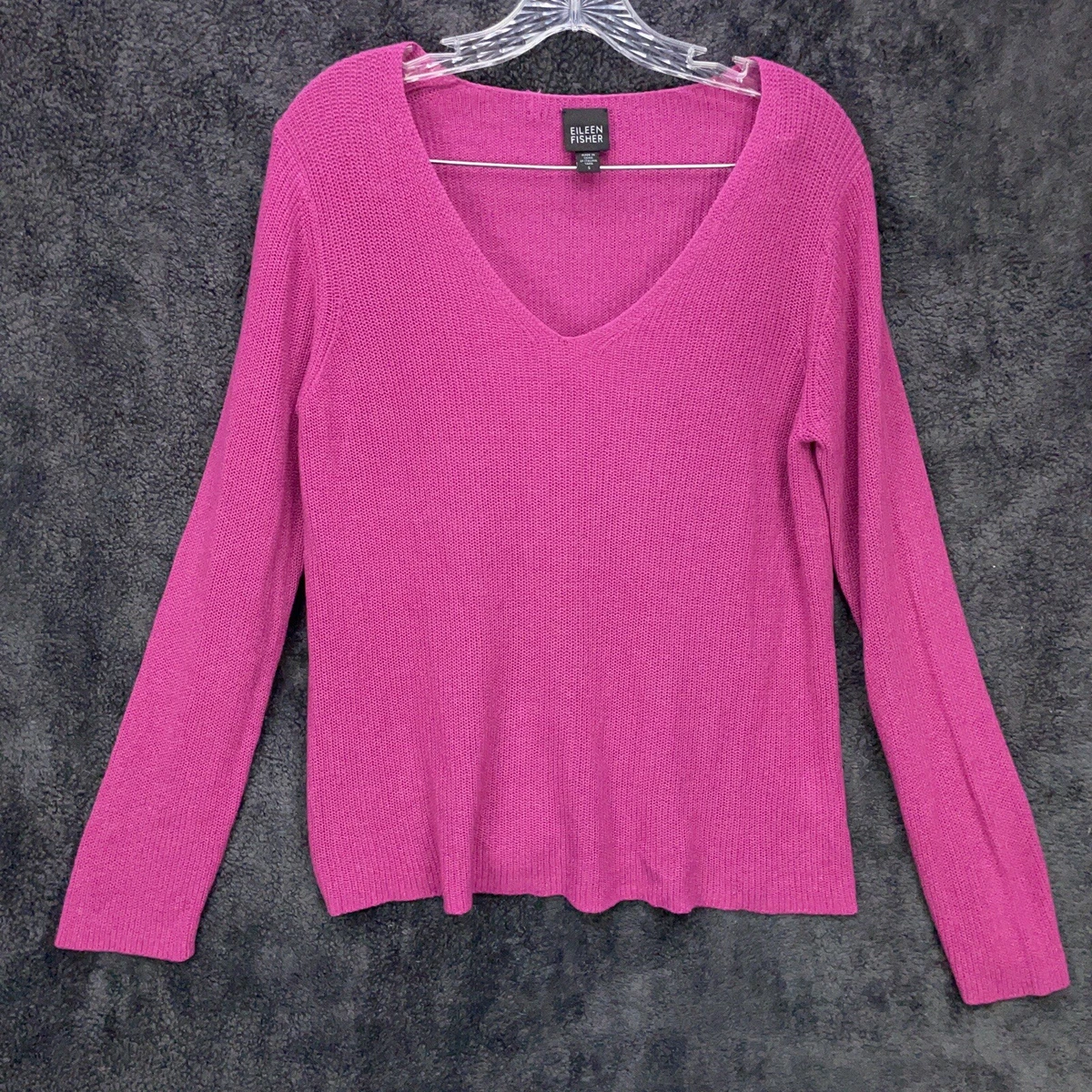 Eileen fisher pink clearance sweater