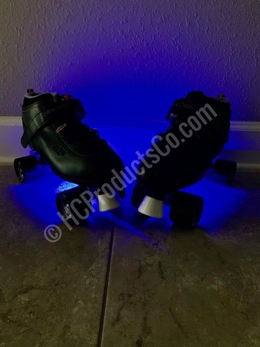 Kit luci LED controllate Bluetooth per pattini a rotelle 16 milioni di opzioni di colore - Foto 6 di 9