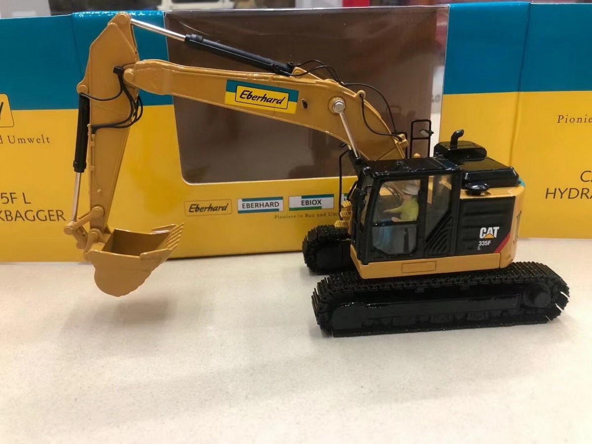 DM 1/50 Cat 335F L Hydraulic Excavator Eberhard Diecast Model Toy 