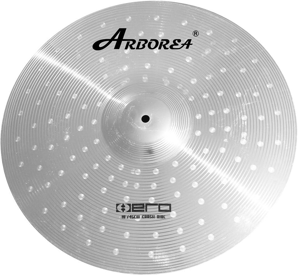 5 Piece Cymbal Pack HiHats, Crash, Ride (14", 16", 18", 20