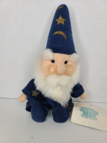 Club Disney Merlin Sword In The Stone Mini Bean Bag 10" Plush Vintage with tag - Picture 4 of 8