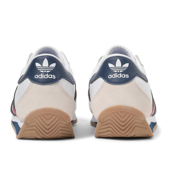 adidas Country II Leather White Dark Navy Red JH5582 Men's