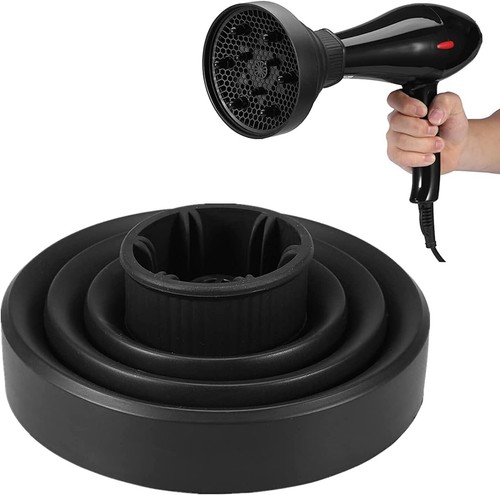 Universal Faltbar Silikon Haartrockner Diffusor Aufsatz für Reisen - Bild 5 von 8