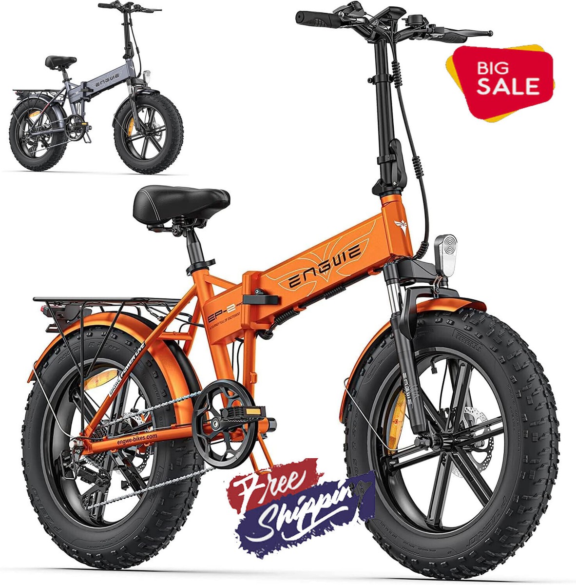 250W ENGWE Bici Elettrica Pieghevole Bicicletta Elettrica