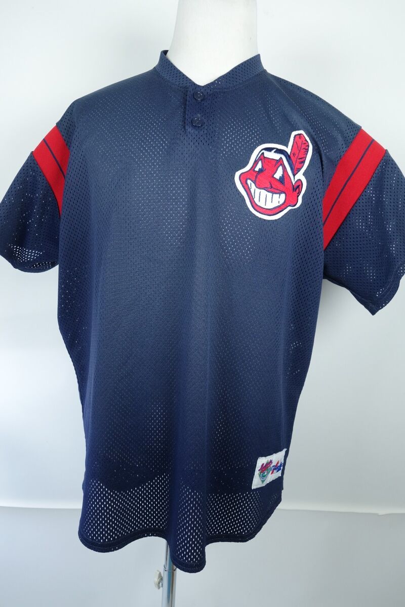 VINTAGE NIKE TEAM CLEVELAND INDIANS SHORT SLEEVE T SHIRT YOUTH BOYS L/M  jersey