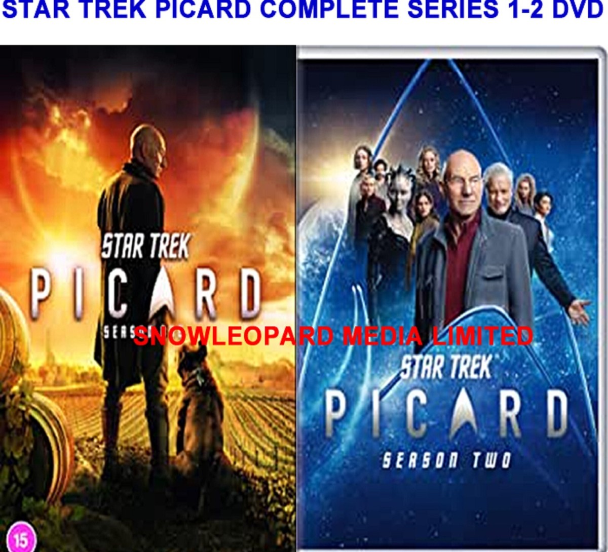 中古品☆STAR TREK PICARD シーズン1&2 DVD-BOX 中古品☆STAR