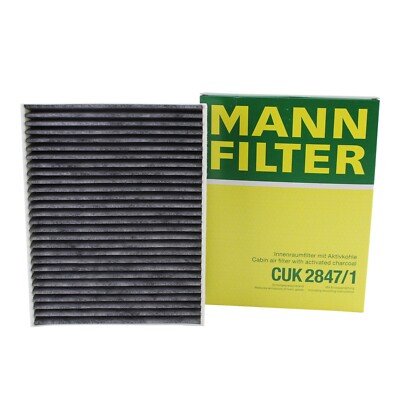 VW Touareg Porsche Cayenne For Audi Q7 Charcoal Cabin Air Filter Mann CUK 2847/1