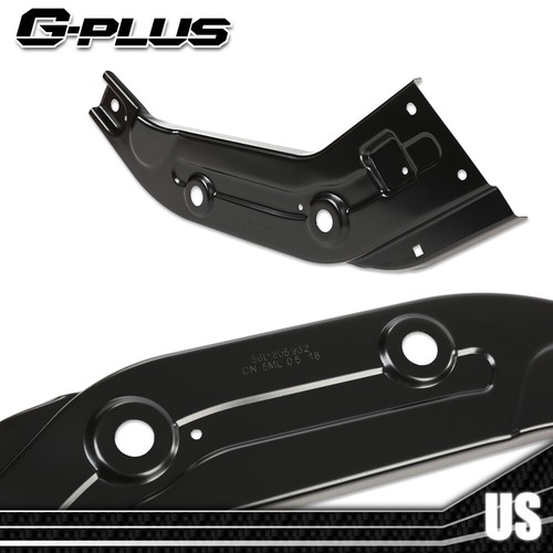 Fit For 12-2015 Volkswagen Passat Black Radiator Support Left + Right Pair Set - Picture 6 of 9