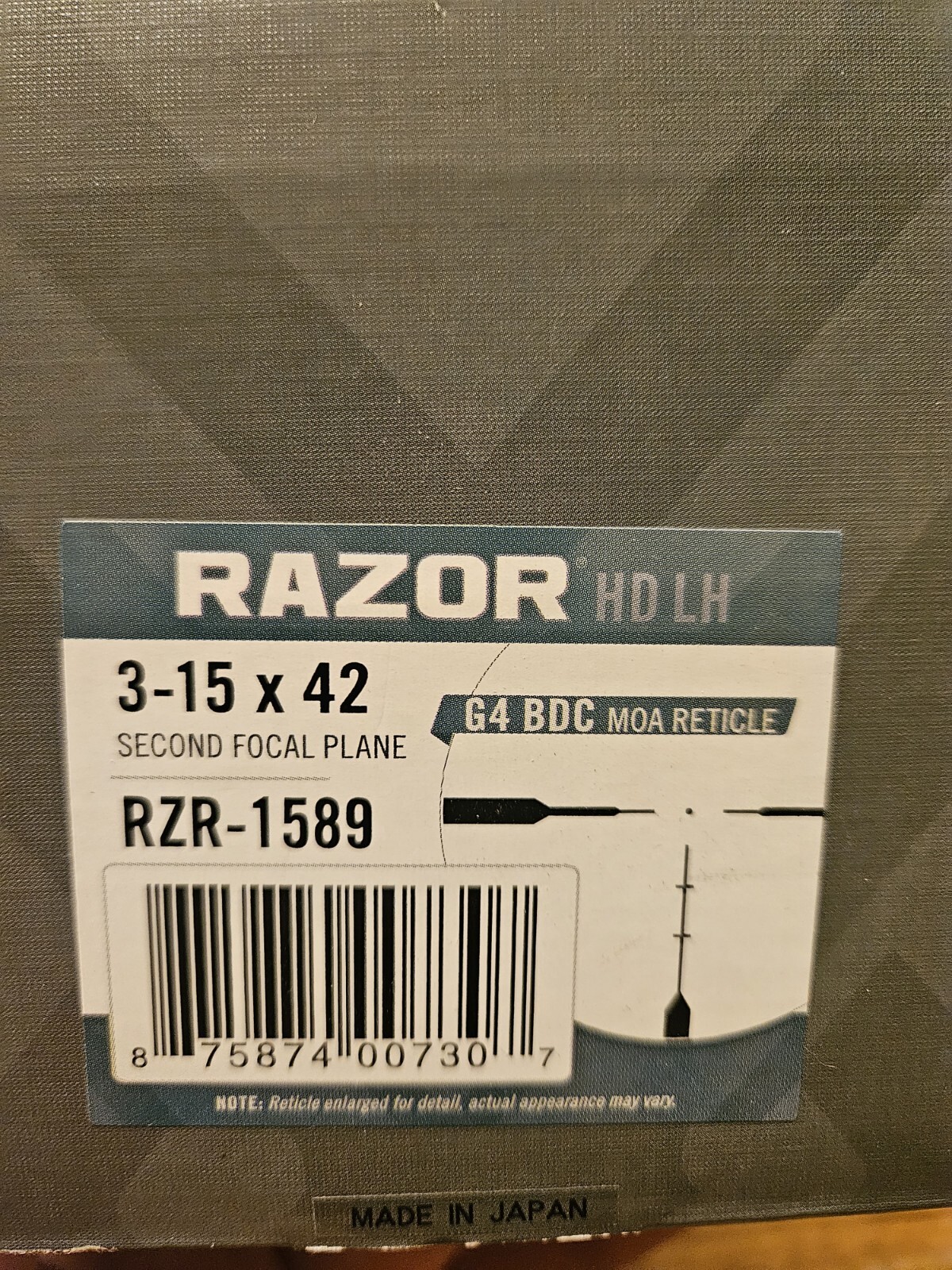 Vortex RazorHD LH 315X42 With Warne Rings eBay