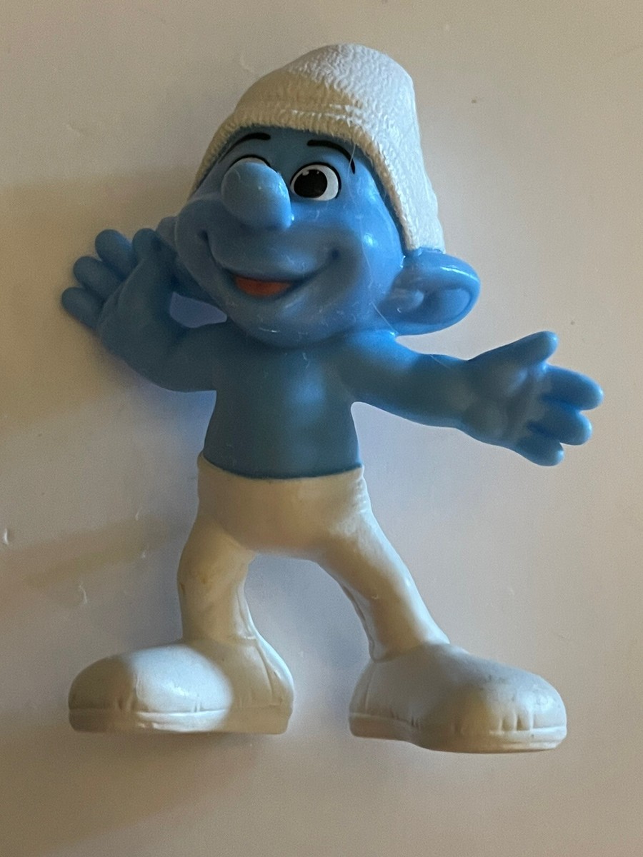 McDonald's Happy Meal Toy Smurf Crazy Smurf Figure | eBay
