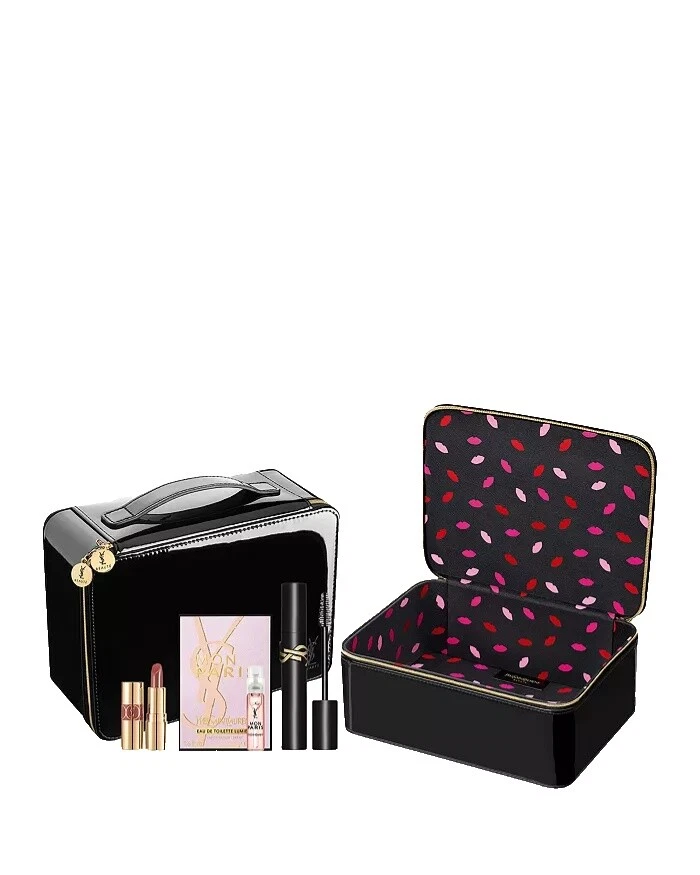 Maquillaje Negro Poliéster Yves Saint Laurent Bolsos y estuches