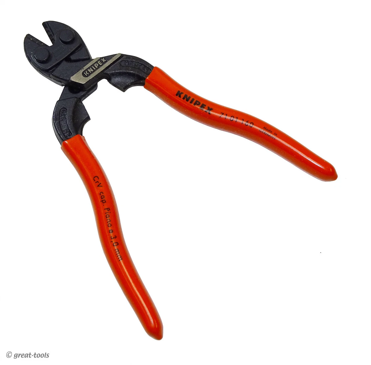6 1 4 KNIPEX BOLT CUTTER wire cutters TIG welding rod cutting tool small