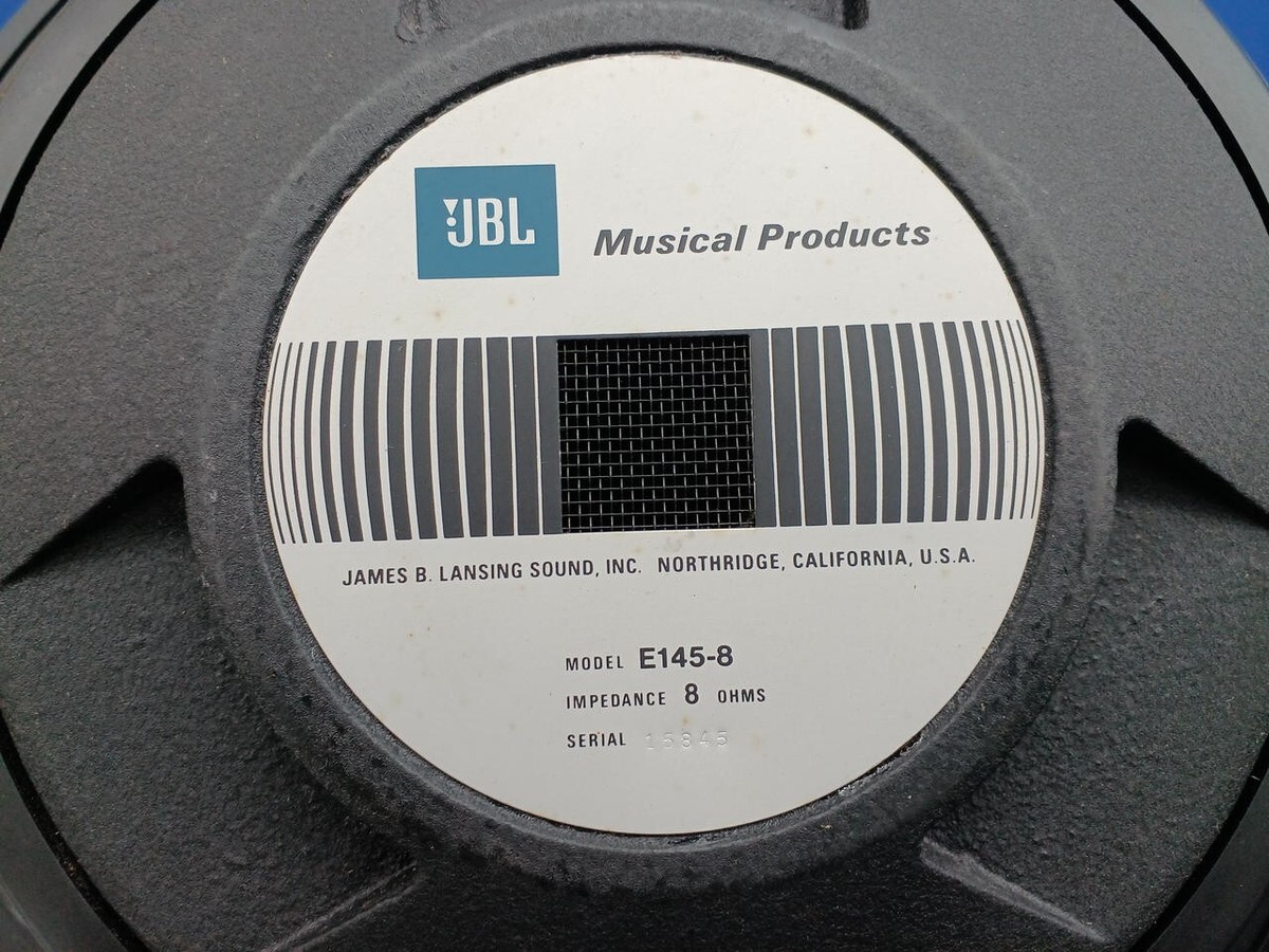JBL E145-8 Woofer Unit 8 Ohm Used Working Professional Audio