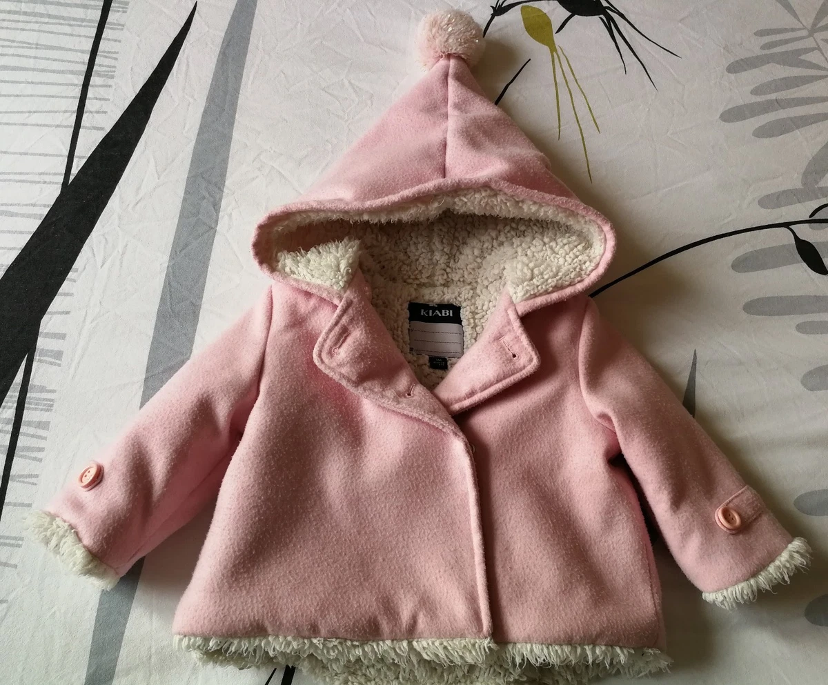 Manteau bébé fille rose - 6 mois