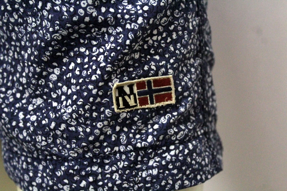 Napapijri Costume Da Bagno Uomo Taglia M Mare Piscina Logo Swimsuit Sea Foto 3 de 4