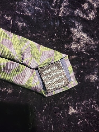 Vintage Eagle Neckwear Mens Neck Tie Blue Green Professional Preacher Suit - Picture 6 of 8