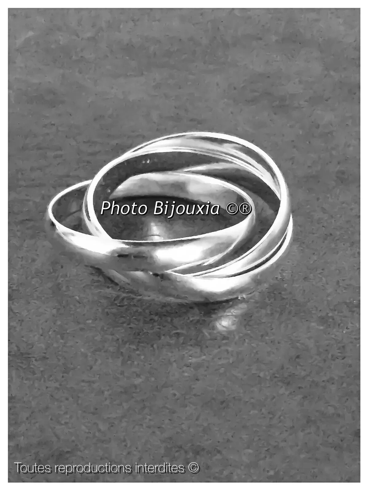 Bague 3 anneaux en argent 925 pour femme et homme, le bijou élégant du quotidien