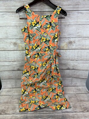 New Patagonia Womens Size Pataloha Tropical Dress Peach