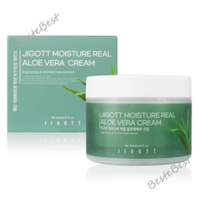 Jigott Moisture Real Aloe Vera Cream 150ml
