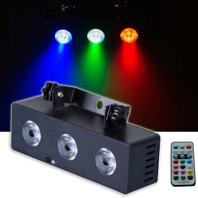 E-Lektron MS-3 Multi-Spot 3-fach LED Strahler R/G/B Musiktakt gesteuert - NEU