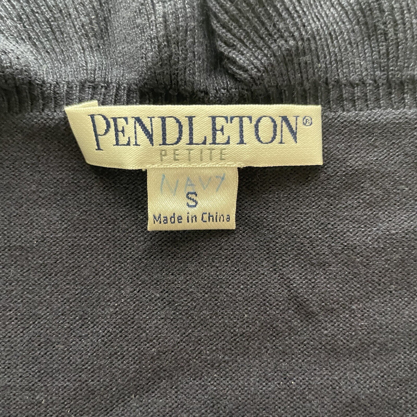 Pendleton Sweater Womens Small Pullover Ruffle Ne… - image 6